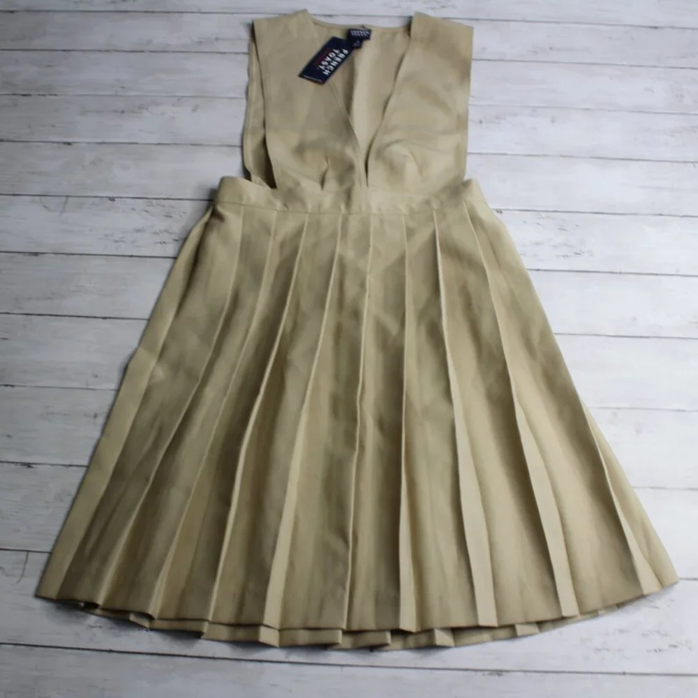 Girl's Pleated Jumper Skirt Polo Shirts Youth Size 14 School Uniform Lot